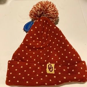 Oklahoma Sooners Womens Winter Hat NWT